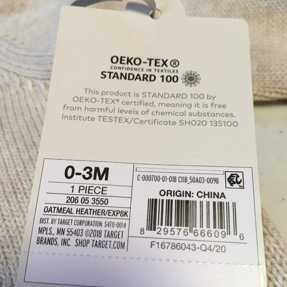 NWT - Cloud Island Cable Knit Button Front Tan Sweater - Size 0-3 Mos - Picture 6 of 6